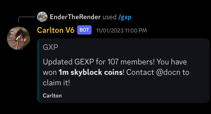 Custom Hypixel Guild bot for Legion of Super Evil 